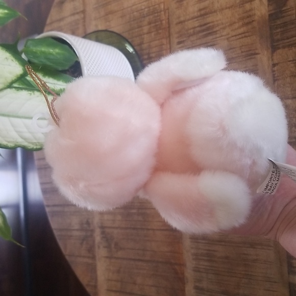 Pink Baby Chick with Gingham Ribbon Bow with Squeaky Sound - Picture 6 of 9